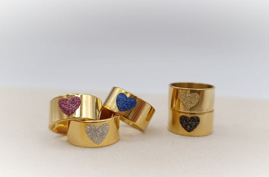 Anello Heart personalizzabile